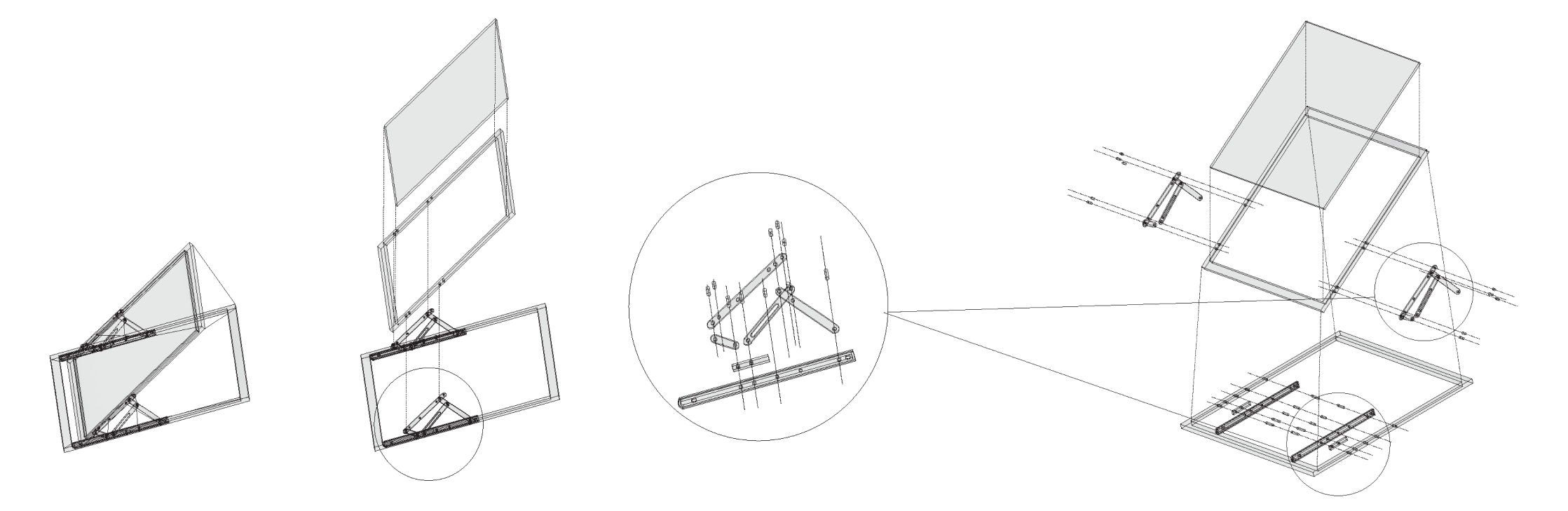 Joints and Assembly of Hardware and Hinges